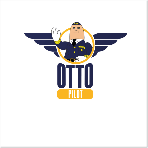 Otto the Inflatable Pilot Wall Art by Meta Cortex